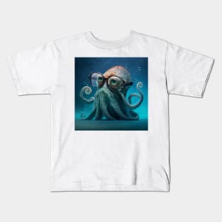 Cool Octopus Kids T-Shirt